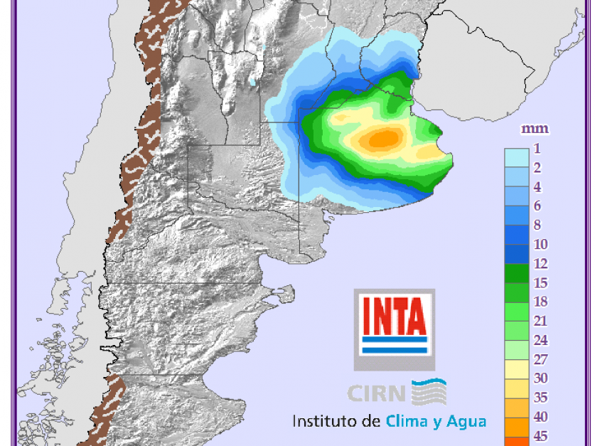 El clima hoy persistentes lluvias en