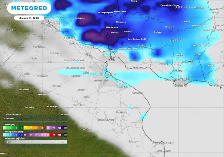 Alerta por tormentas y un cierre de semana con marcas térmicas inusuales
